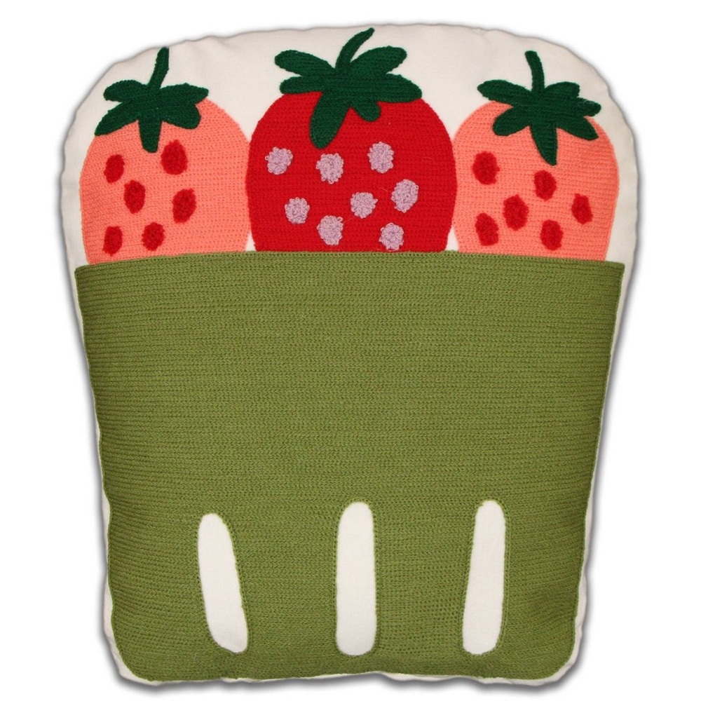 Target Strawberry Basket Pillow